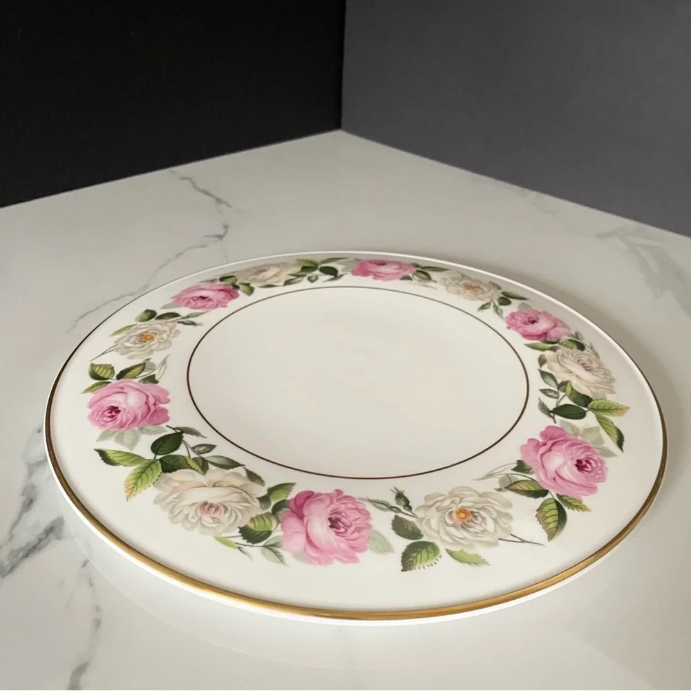 Royal Garden Cake Plate by Royal Worcester